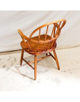 Fauteuil en Bois Style US