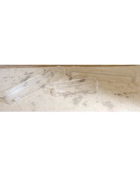 Lot de 3 Étagères Plexiglass par David LANGE