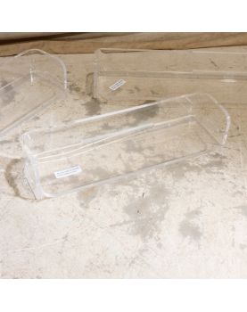 Lot de 3 Étagères Plexiglass par David LANGE