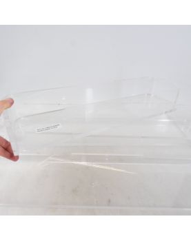 Lot de 3 Étagères Plexiglass par David LANGE