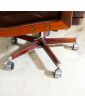 Leather Seat Armchair to Restore