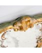 Miroir Style Louis XV Vert et Or