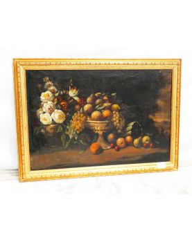 Huile sur Toile École Espagnole XVIIIe Siècle