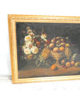 Huile sur Toile École Espagnole XVIIIe Siècle