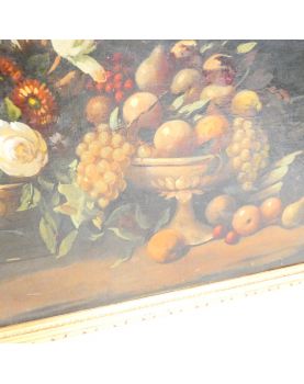Huile sur Toile École Espagnole XVIIIe Siècle