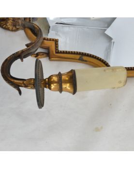Applique Miroir en Bronze