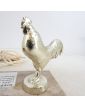 Veilleuse Petit Coq sur Socle en Marbre