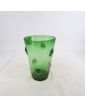 Crystal Glass Vase with Flower Decor