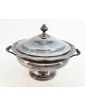 Large Vegetable in Silver metal