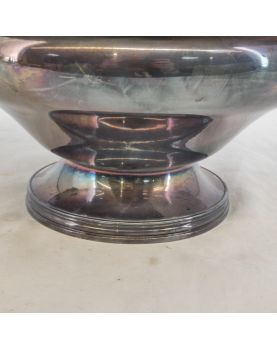 Large Vegetable in Silver metal