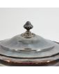 Large Vegetable in Silver metal