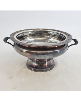 Large Vegetable in Silver metal
