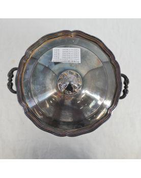 Large Vegetable in Silver metal