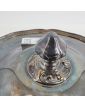 Large Vegetable in Silver metal
