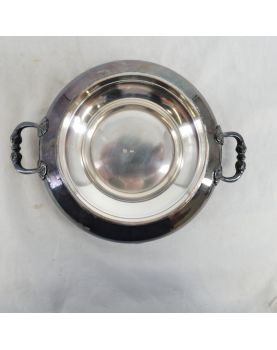 Large Vegetable in Silver metal