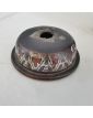 Potiche en Bronze Chinois Cloisonnée et Accidentée