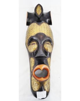 Grand Masque Africain Fang Décoratif