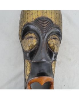 Grand Masque Africain Fang Décoratif