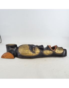 Grand Masque Africain Fang Décoratif
