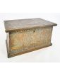 Coffret en Laiton Repoussé Décor Égypte