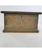 Repulsed Brass Box with Egyptian Decor
