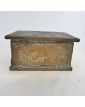 Repulsed Brass Box with Egyptian Decor
