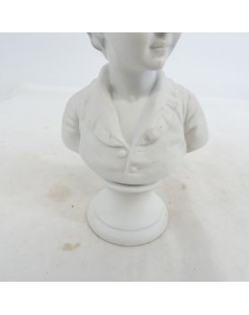 Buste d’Enfant par HOUDON en Biscuit