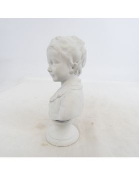 Buste d’Enfant par HOUDON en Biscuit