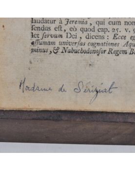 Miniature Encadrée Femme