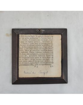 Miniature Encadrée Homme