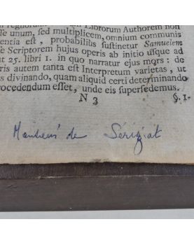 Miniature Encadrée Homme