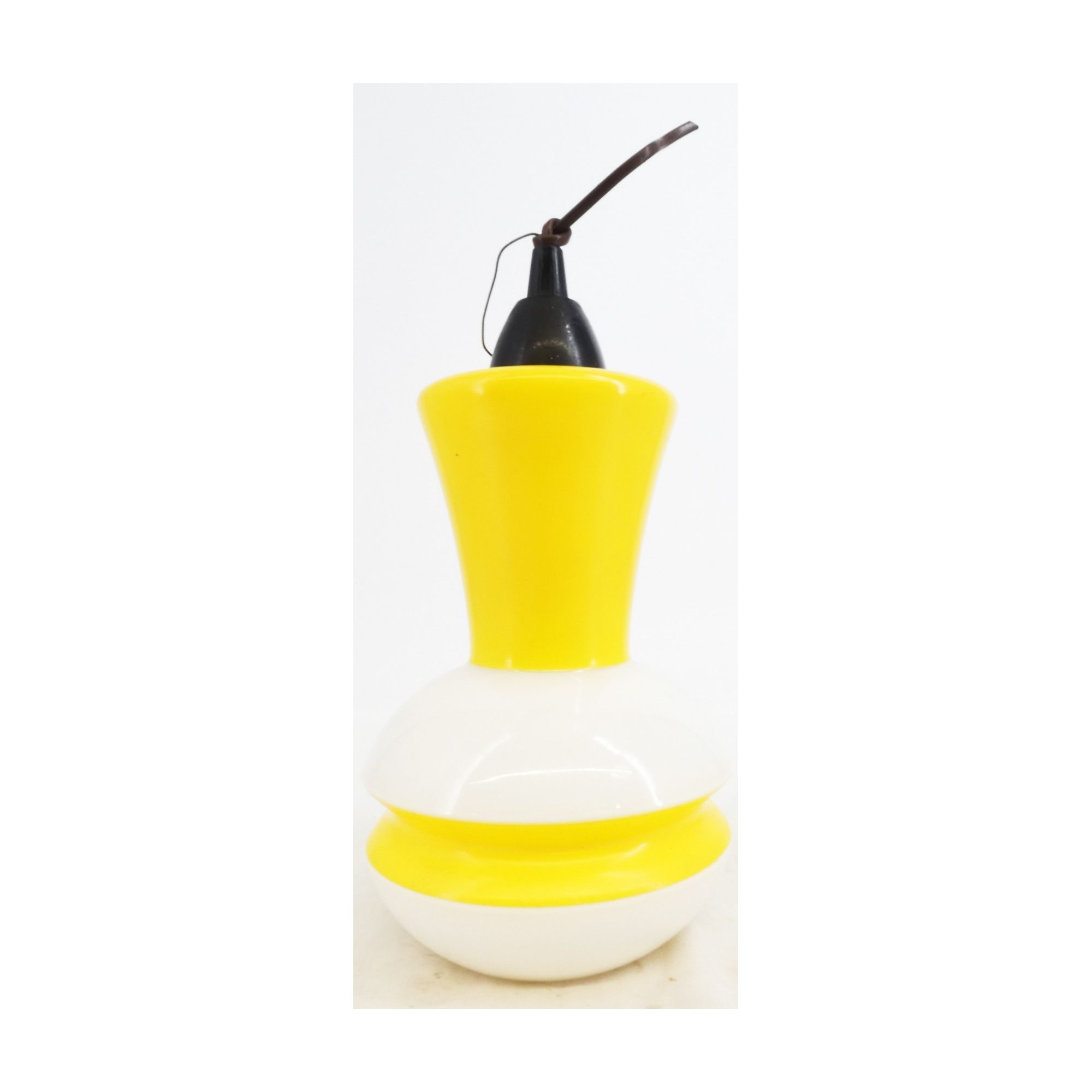 Suspension Année 70 Blanc et Jaune Suspension Année 70 Blanc et Jaune
