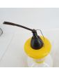 70s White and Yellow Pendant Light