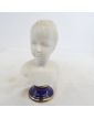 Pair of Small Biscuit Busts of a Couple of Children