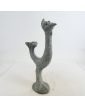 Rooster Shape Candle in Ceramic Signed
