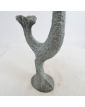 Rooster Shape Candle in Ceramic Signed