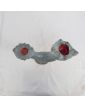Rooster Shape Candle in Ceramic Signed