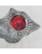 Rooster Shape Candle in Ceramic Signed