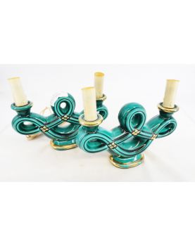 Paire de Lampes en Céramique Année 60