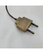 Paire de Bougeoirs en Bronze électrifiés