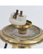 Paire de Bougeoirs en Bronze électrifiés