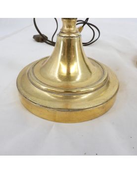 Paire de Bougeoirs en Bronze électrifiés