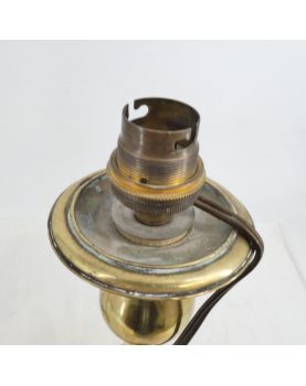 Paire de Bougeoirs en Bronze électrifiés