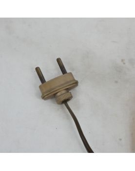 Paire de Bougeoirs en Bronze électrifiés