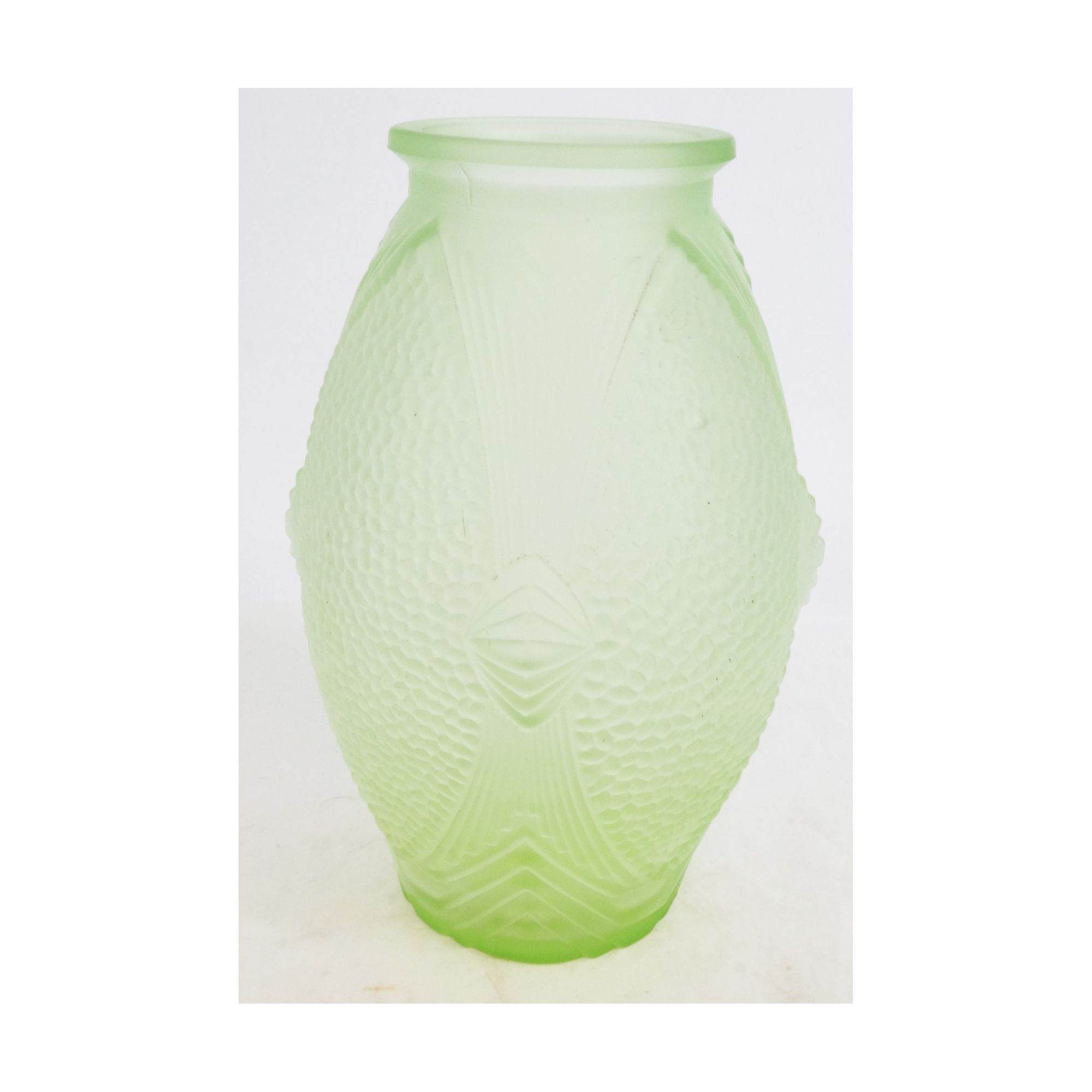 Vase Art Déco Vert Vase Art Déco Vert