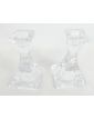 Paire de Bougeoirs Cristal par VILLEROY ET BOCH