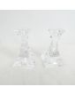Paire de Bougeoirs Cristal par VILLEROY ET BOCH