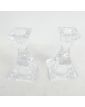 Paire de Bougeoirs Cristal par VILLEROY ET BOCH