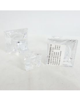 Paire de Bougeoirs Cristal par VILLEROY ET BOCH