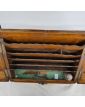 Small Oak Travel Office with Enkrier Glass